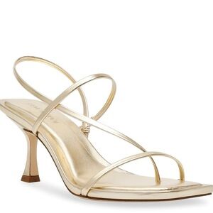 Elegant Gold Strappy Heels - Steve Madden Locke Sandal